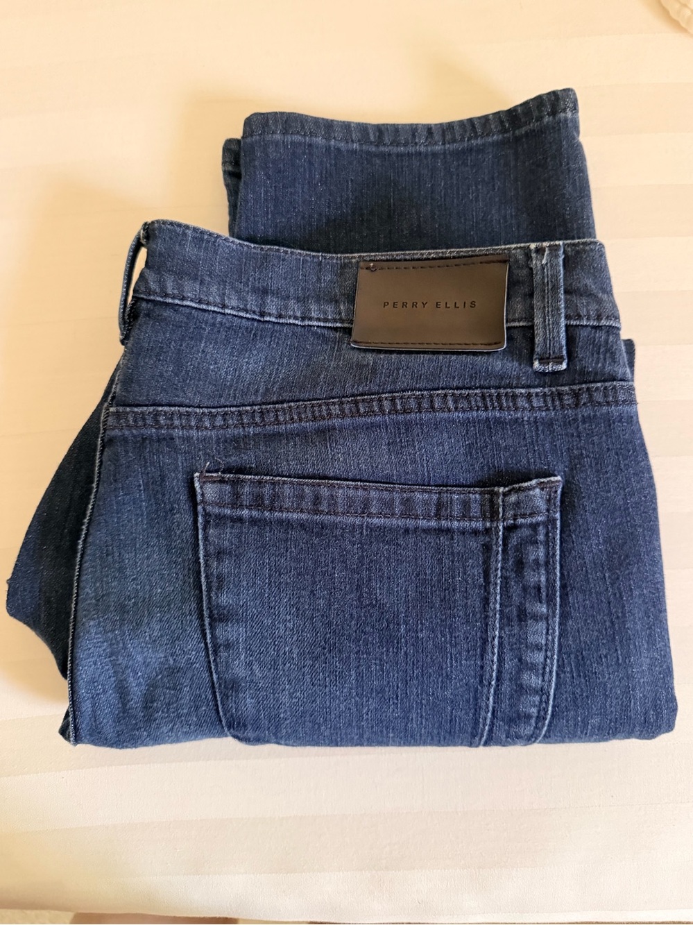 Perry Ellis Slim Fit Straight Leg Jeans